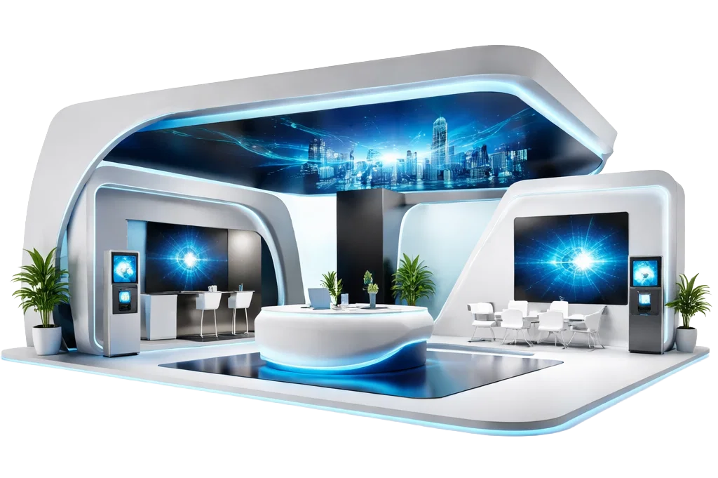 Modern Exhibition Stand Showcase